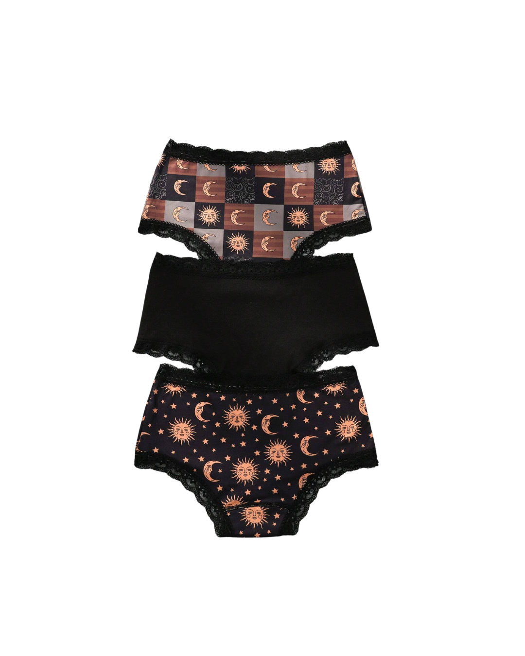 Ensemble culotte en dentelle céleste