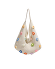 Crochet Daisy Tote Bag