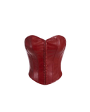 Leather Corset Top