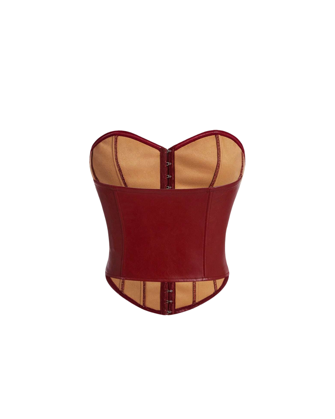 Leather Corset Top