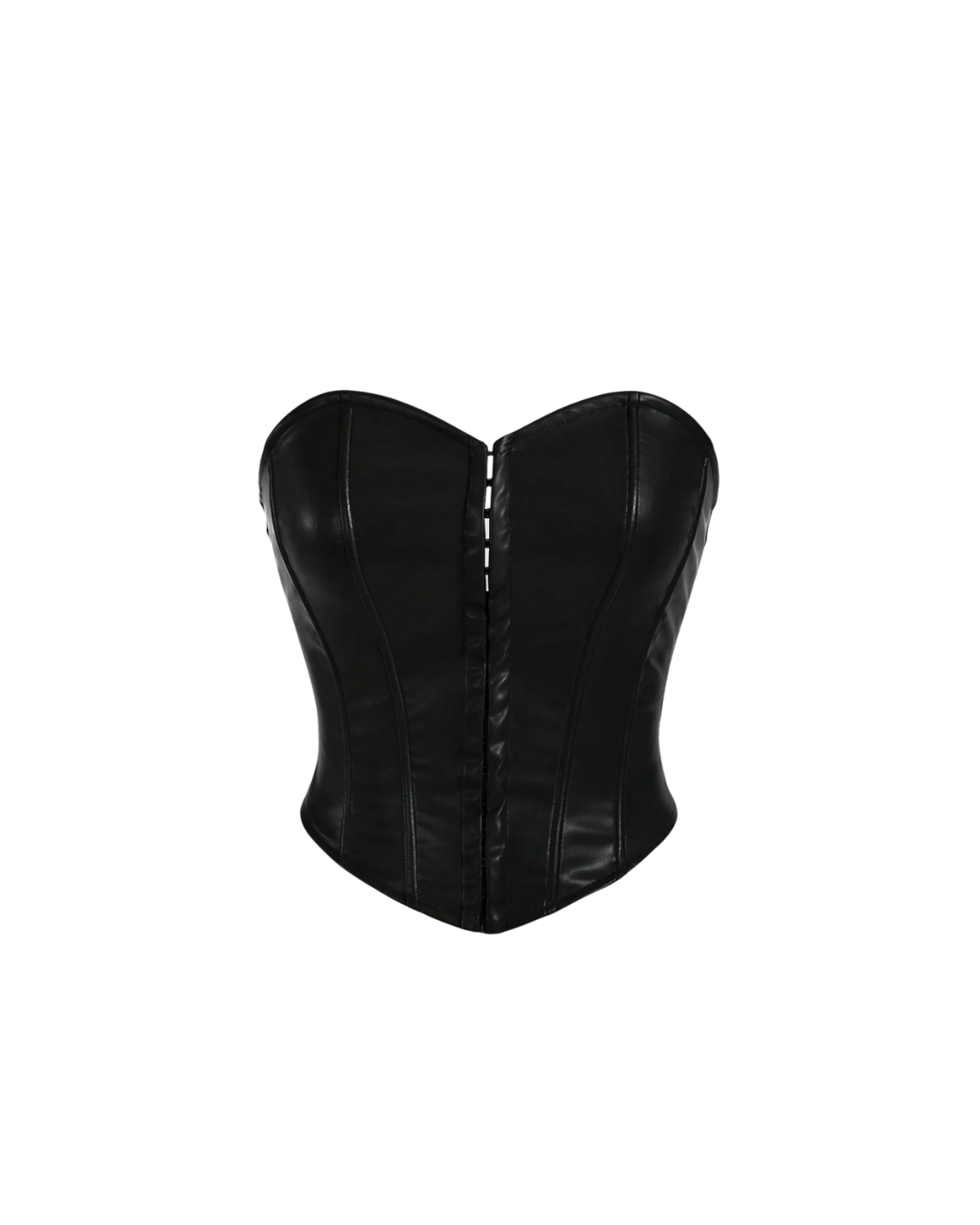 Leather Corset Top
