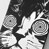 Hypnotic Cat iPhone Case