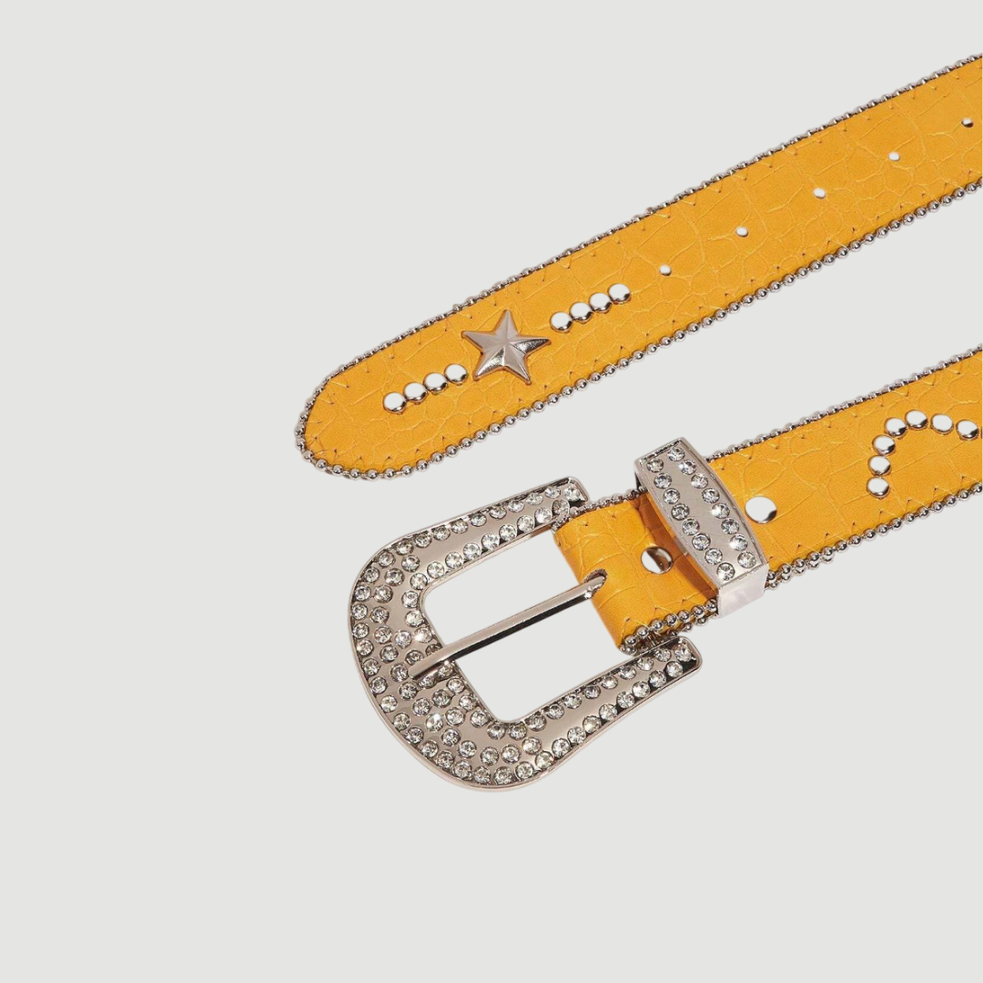 Yellow Punk Belt