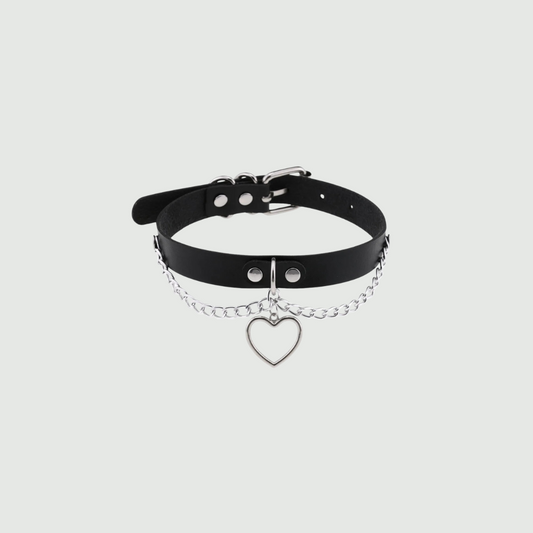 Leather Choker Necklace