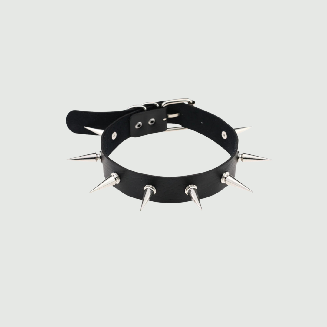 Leather Choker Necklace