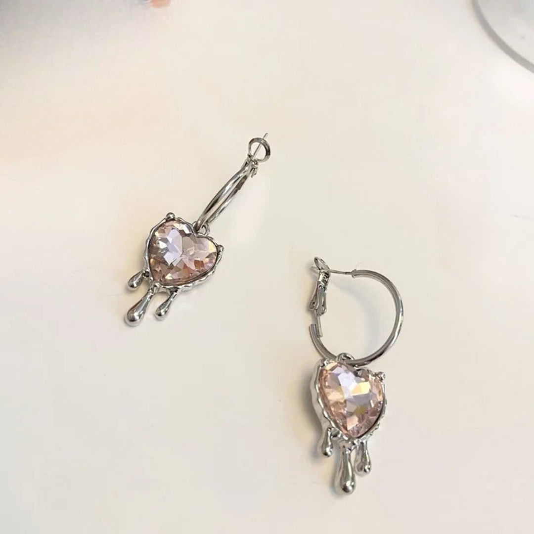 Zircon Pink Earrings