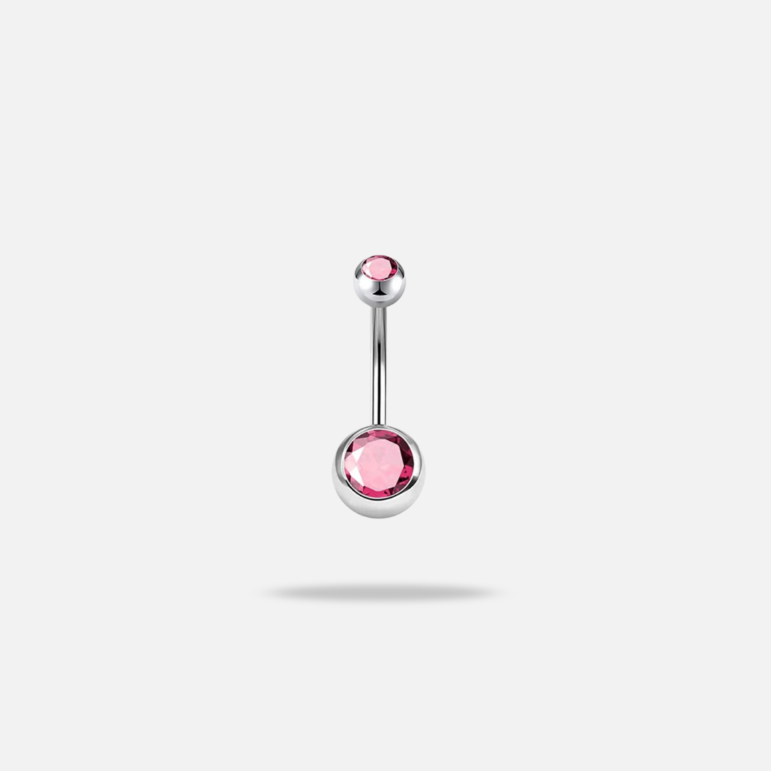 Pink Belly Button Rings