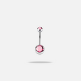 Pink Belly Button Rings