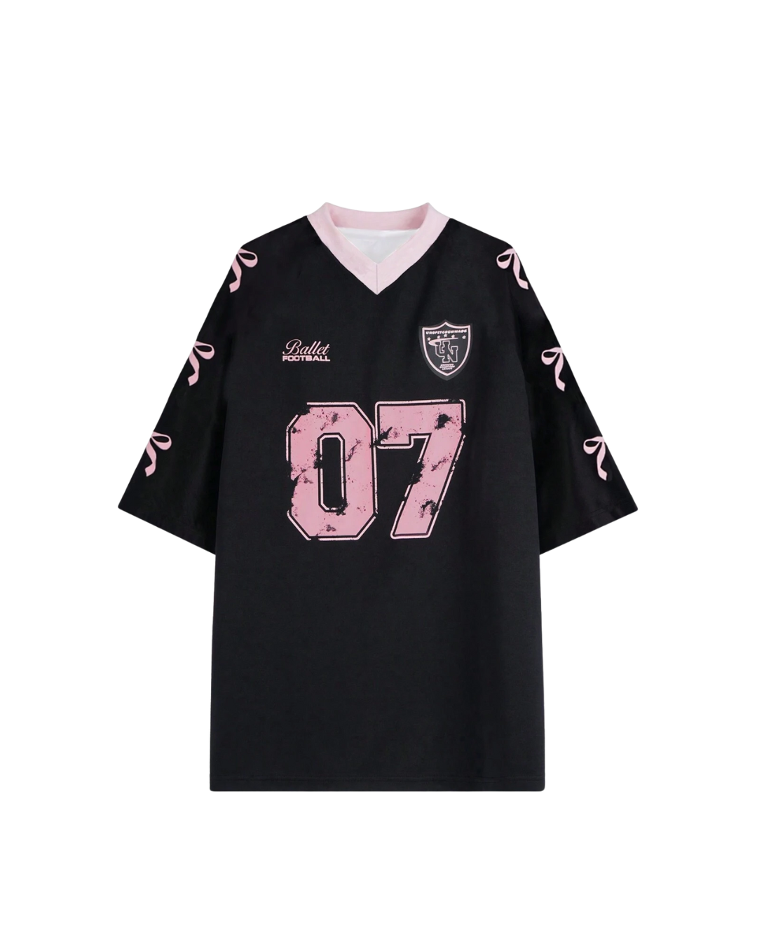 T-shirt avec nœud décoratif