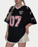 T-shirt avec nœud décoratif