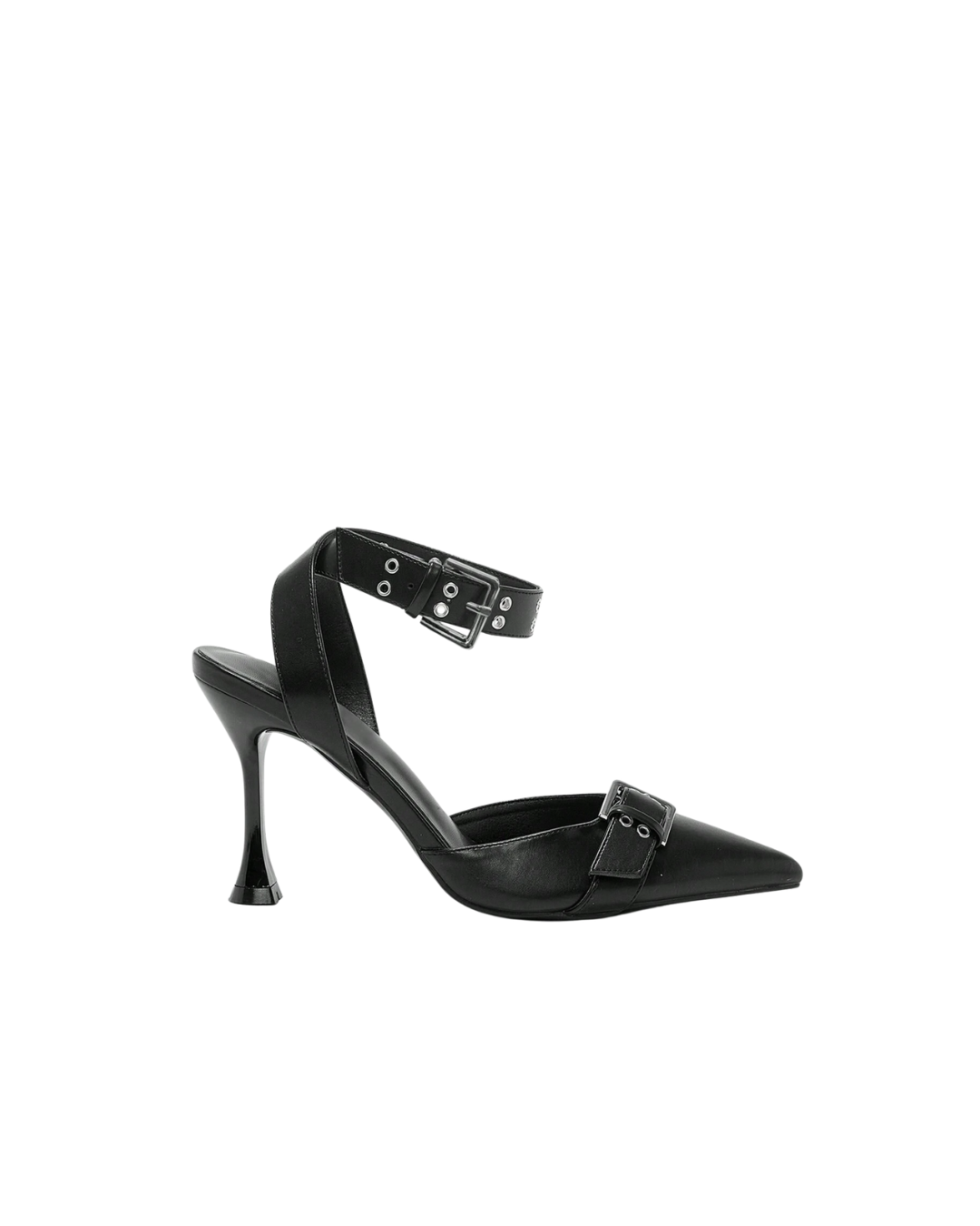 Escarpins à brides et boucle pilote
