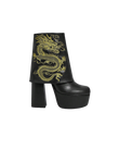 Bottines à motif dragon
