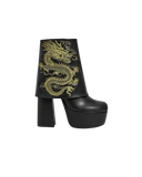 Bottines à motif dragon
