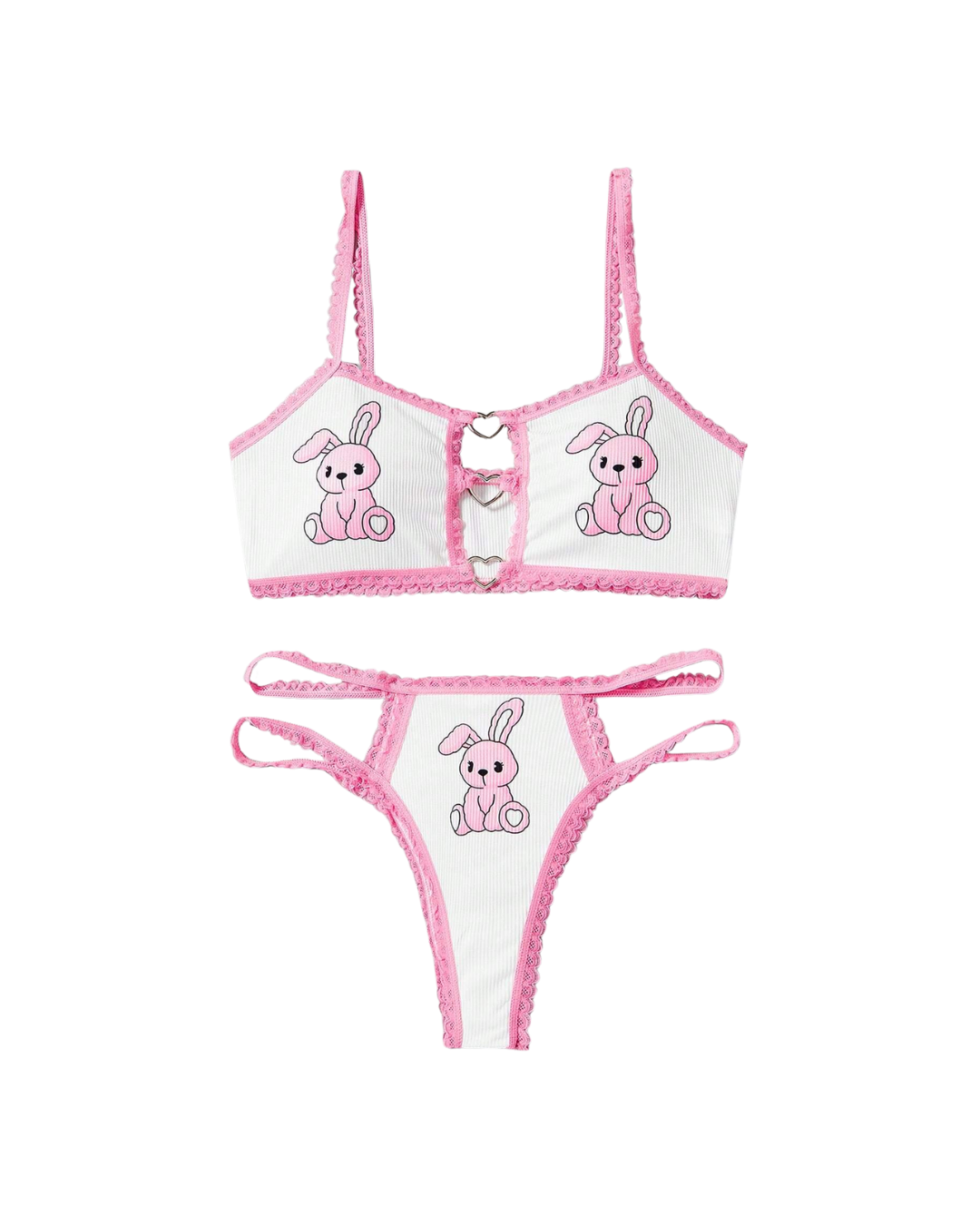 Cute Bunny Lingerie Set