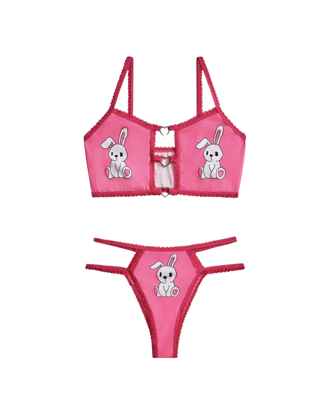 Cute Bunny Lingerie Set
