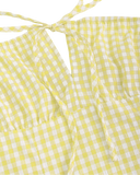 Plaid summer mini dress