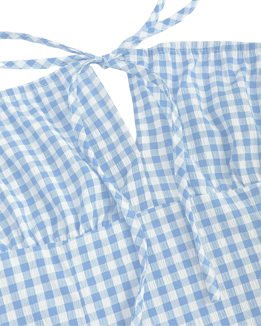 Plaid summer mini dress