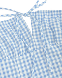 Plaid summer mini dress