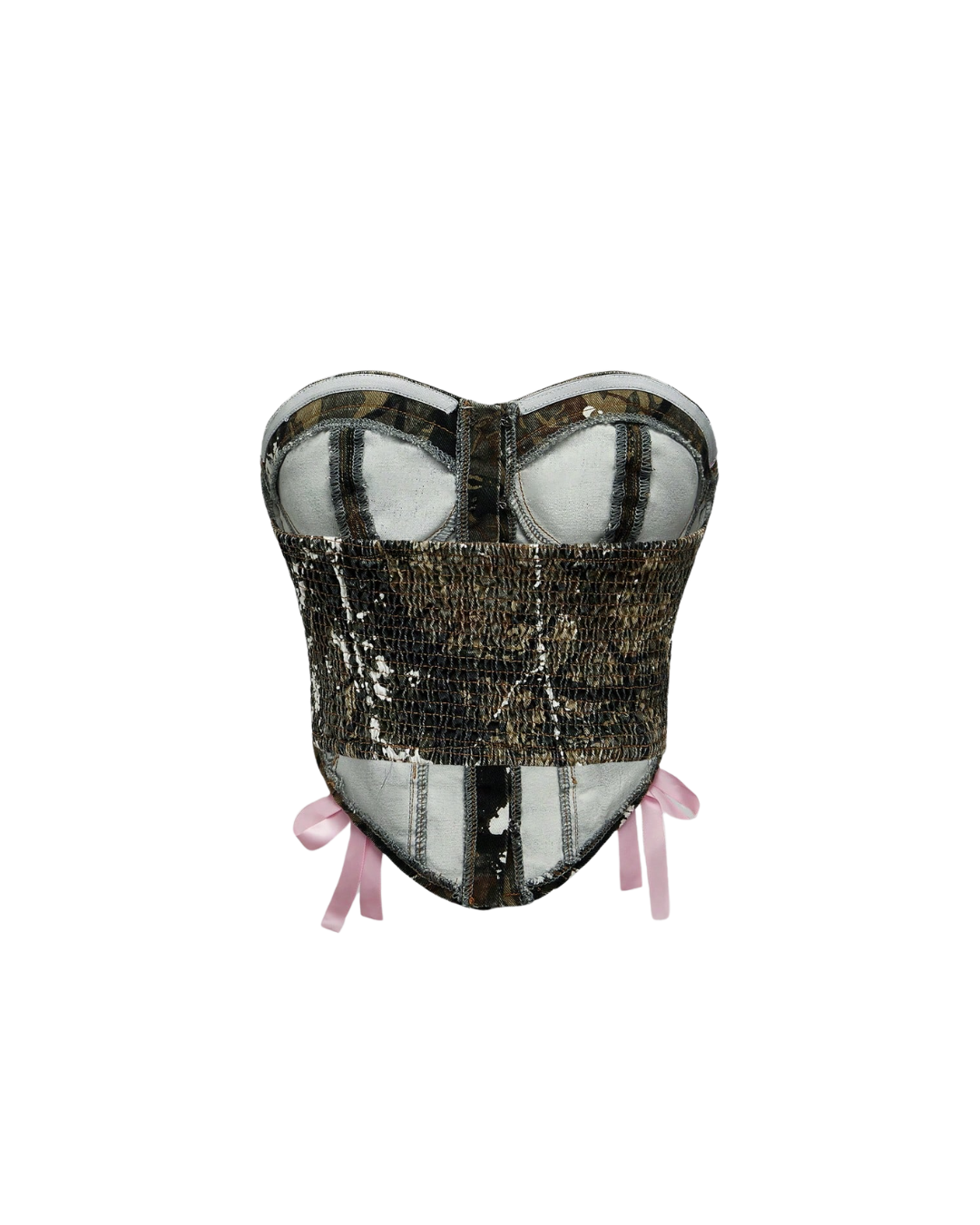 Ribbons Camo Corset