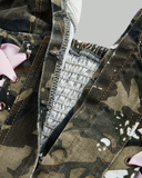 Ribbons Camo Corset