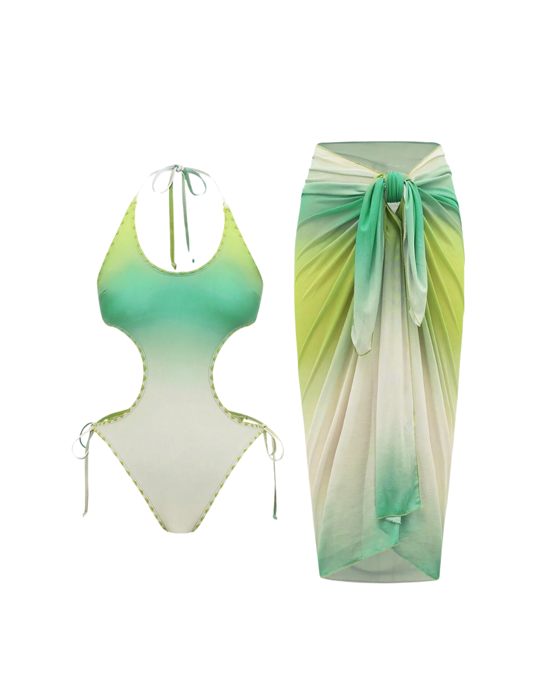 Ensemble de maillot de bain ombré