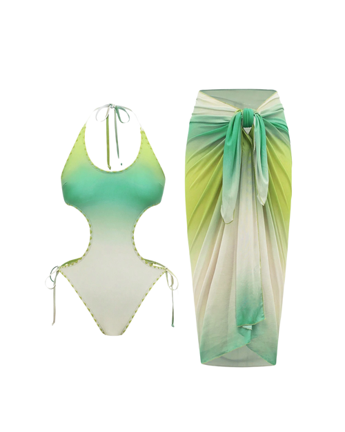 Ensemble de maillot de bain ombré