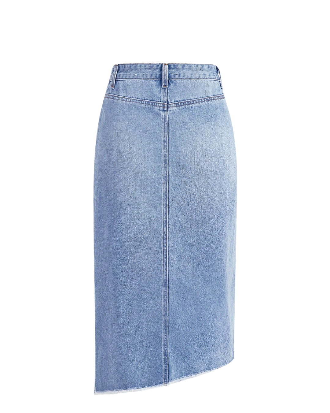 Vintage Denim Midi Skirt