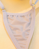 Satin Micro Lingerie Set
