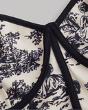Ensemble jupe en toile vintage