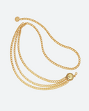 Gold Chain Medallion Belt