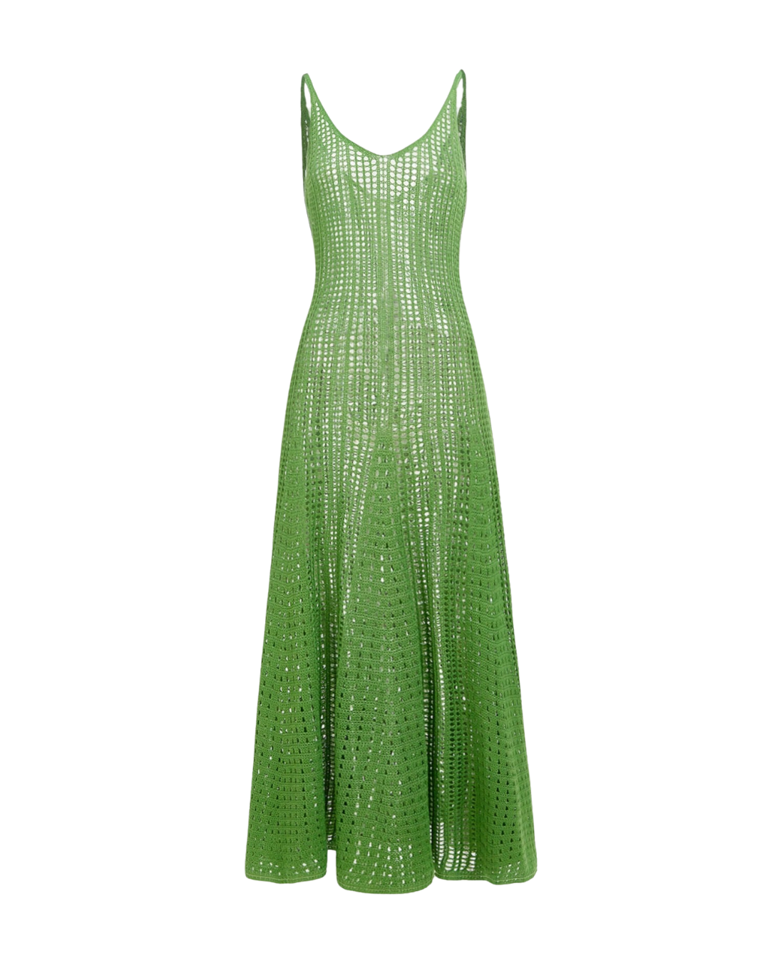 Robe cache-cœur en crochet
