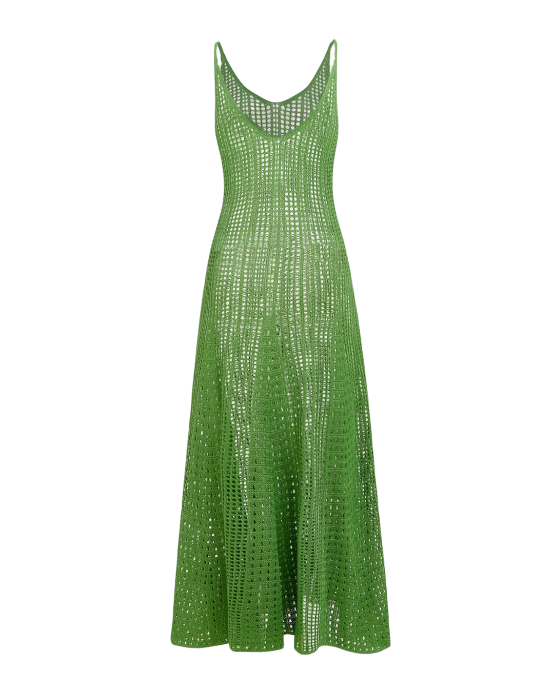 Robe cache-cœur en crochet