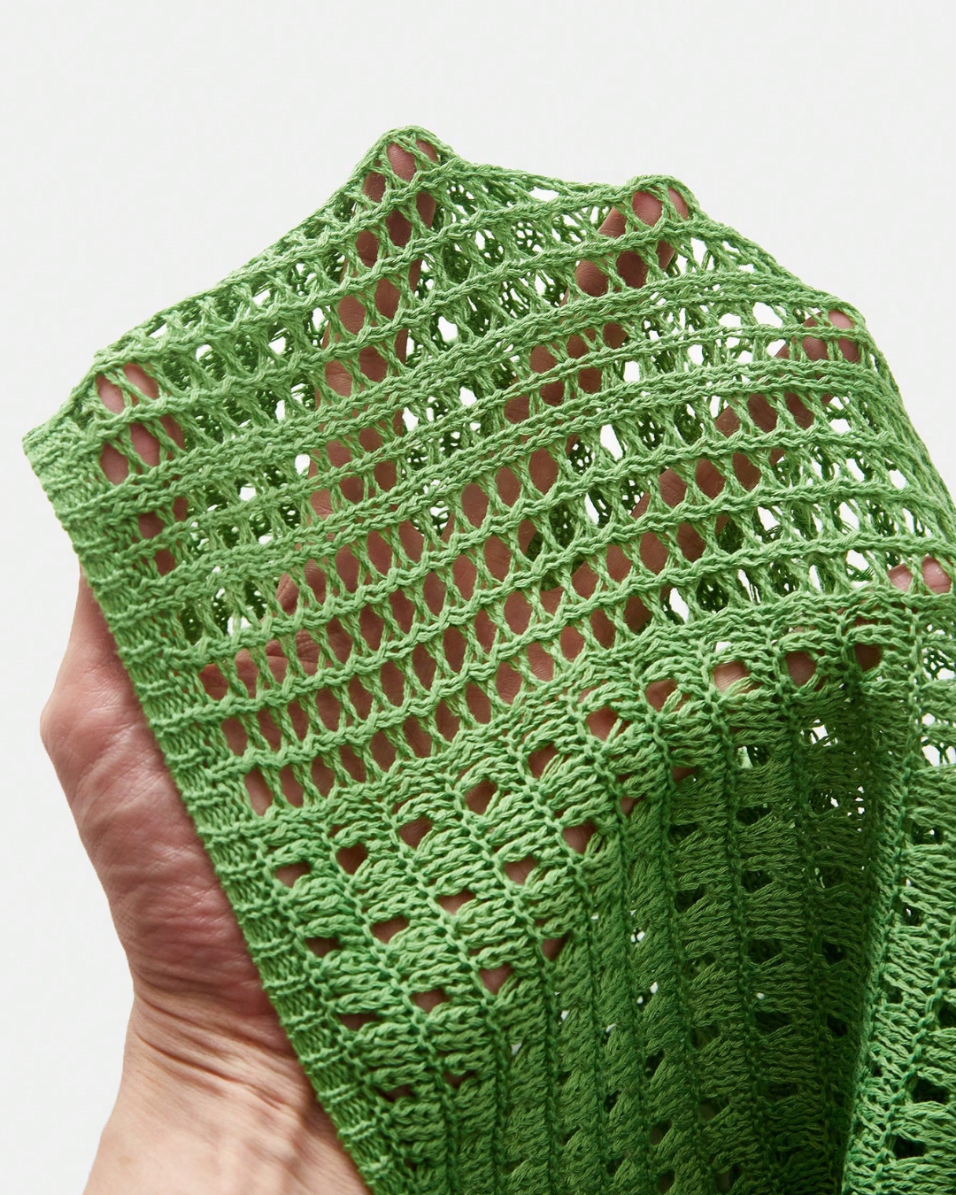 Robe cache-cœur en crochet