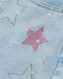 Short en jean Starlight Crystal
