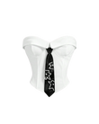 Collared Corset Tie