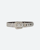 Rhinestone Buckle Belt