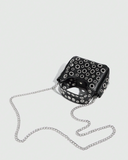 Edgy Eyelet Mini Handbag