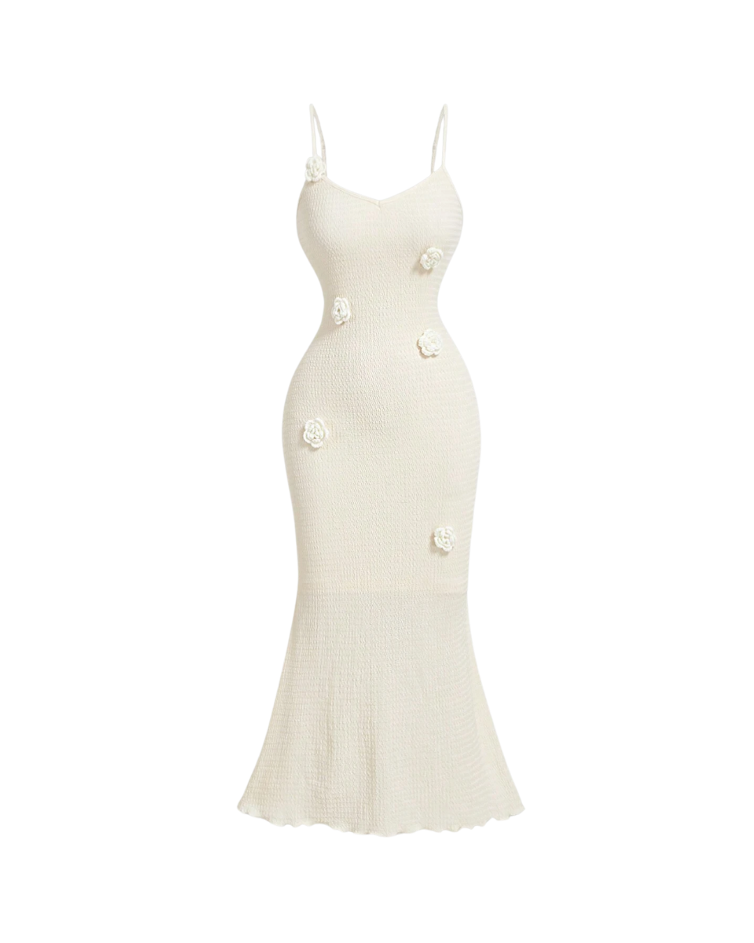 Knit Flower Dress