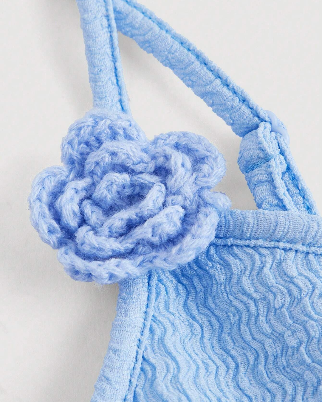 Knit Flower Dress