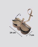 Étui à lunettes festonné