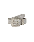 Rhinestone Buckle Belt