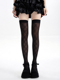 Over-The-Knee Rhombi Socks