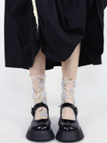 Blossom Mesh Socks