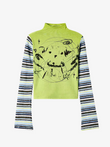 Artistic Stripe T-shirt