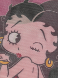Betty Boop Mesh Crop Top