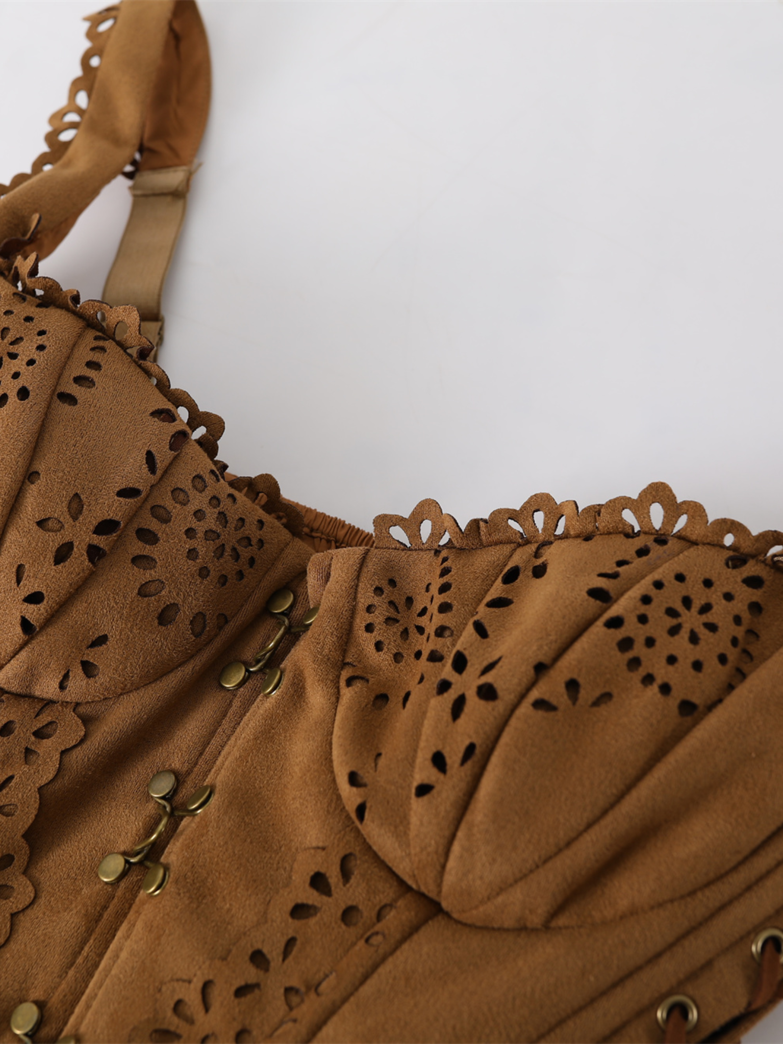 Bohemian Suede Corset