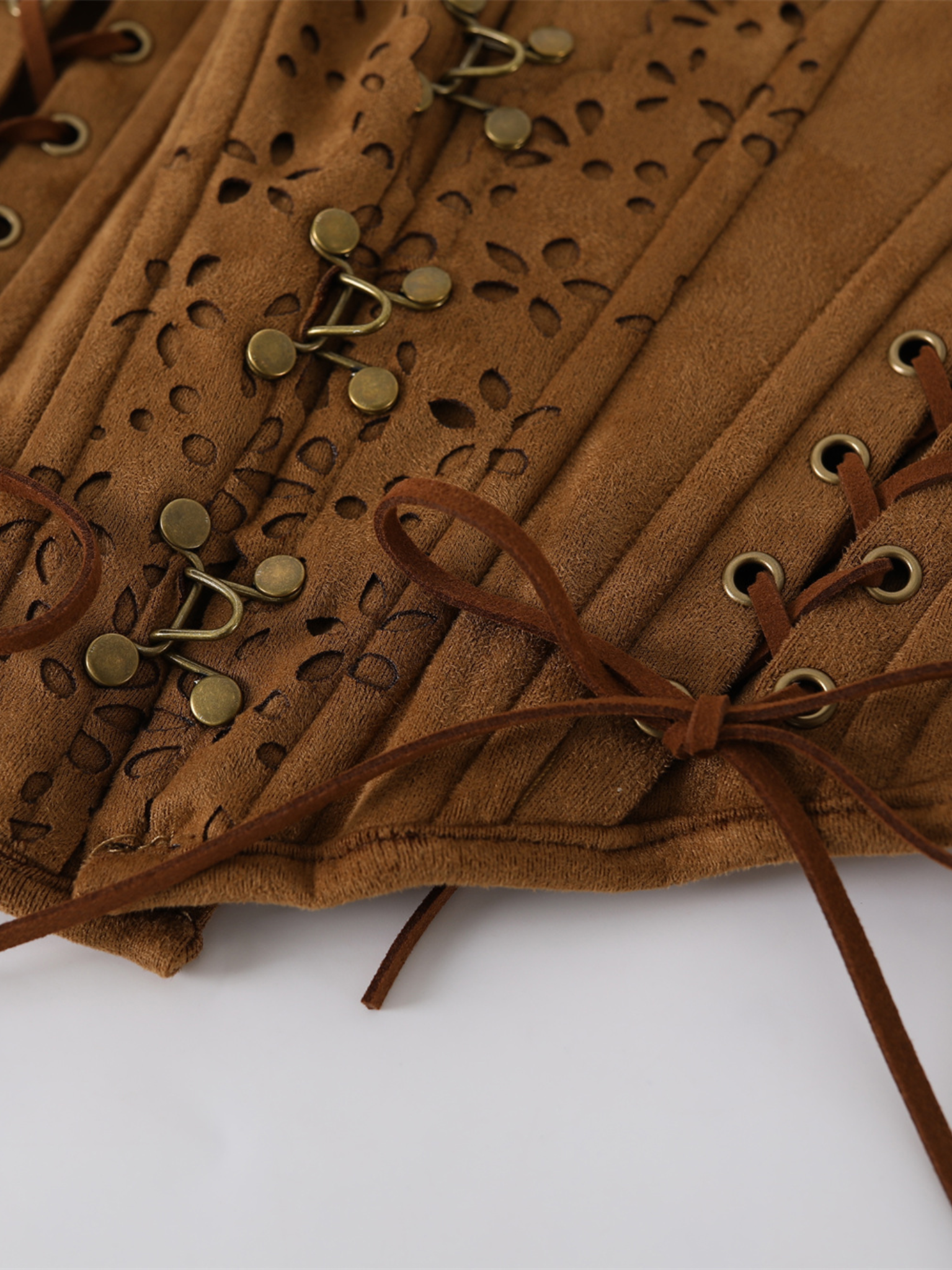 Bohemian Suede Corset