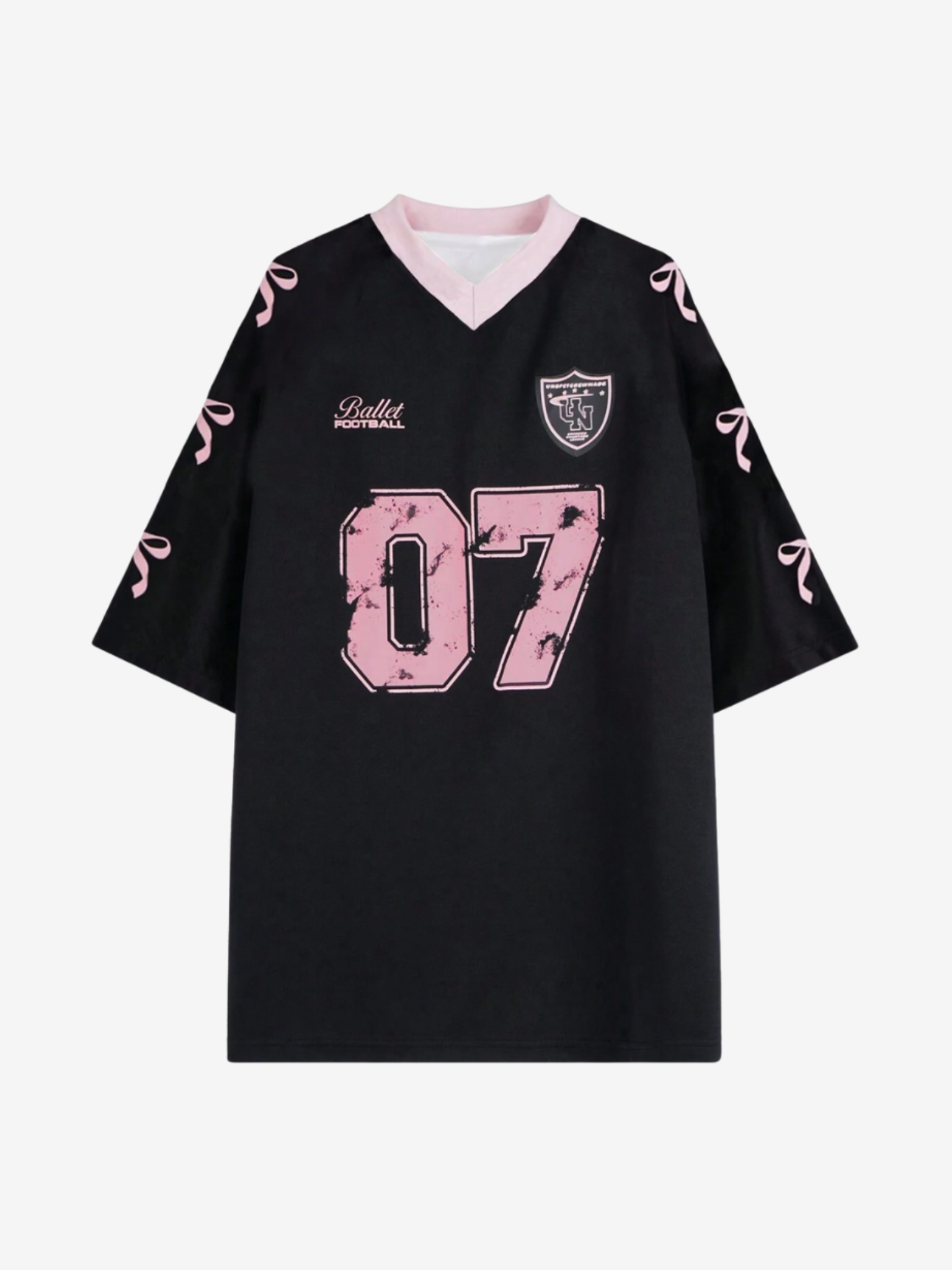 T-shirt avec nœud décoratif