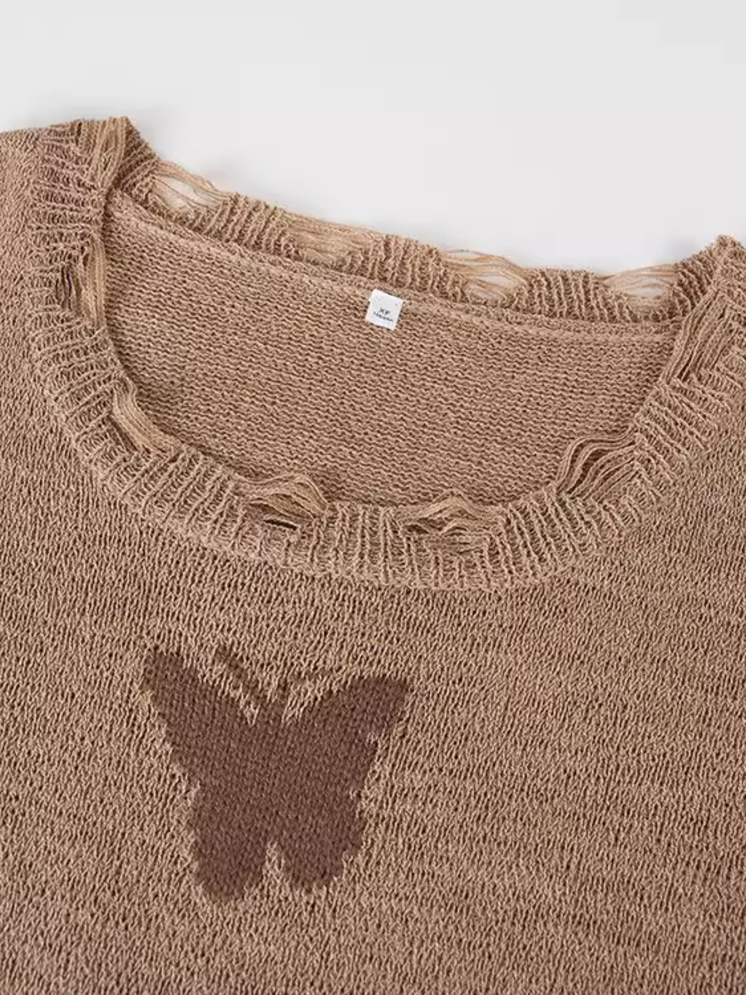 Pull en maille papillon