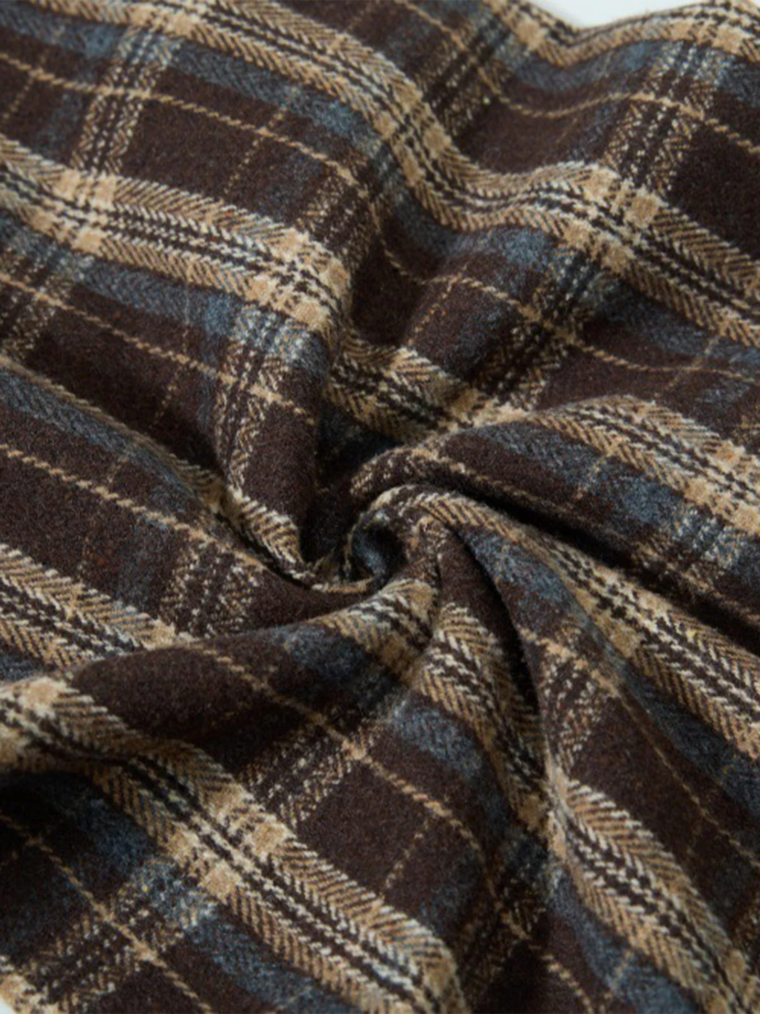 Pantalon cargo à carreaux